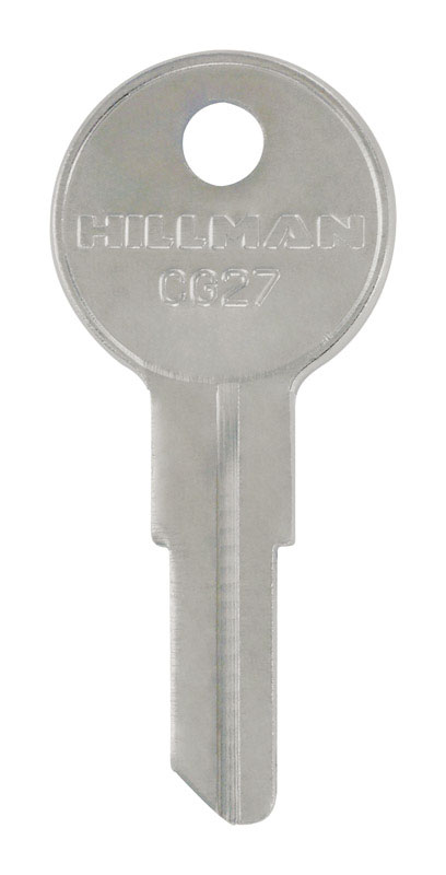 HILLMAN Traditional Key Automotive Key Blank Single For Chicago Silver (Pack of 10)