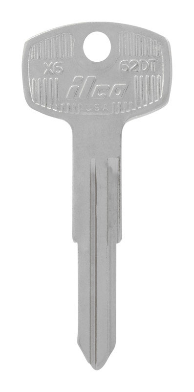 HILLMAN Traditional Key Automotive Key Blank Double For Subaru Silver (Pack of 10)