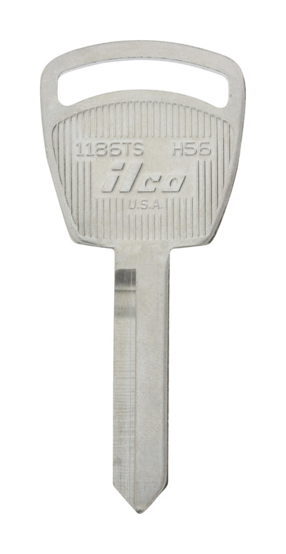 HILLMAN Traditional Key Automotive Key Blank Double For Ford Silver (Pack of 10)