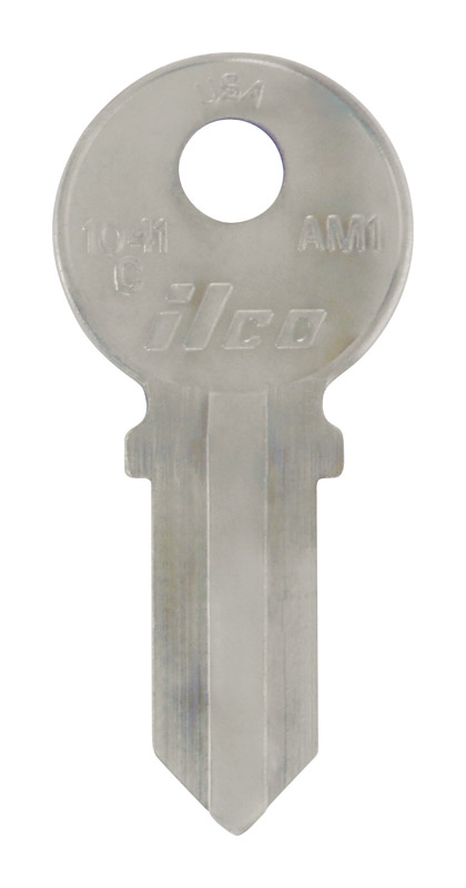 HILLMAN AM-1 House/Office Universal Key Blank Double Silver (Pack of 10)