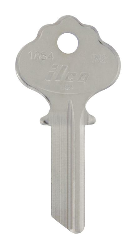 HILLMAN Traditional Key House/Office Universal Key Blank IN 2 Single Silver (Pack of 10)