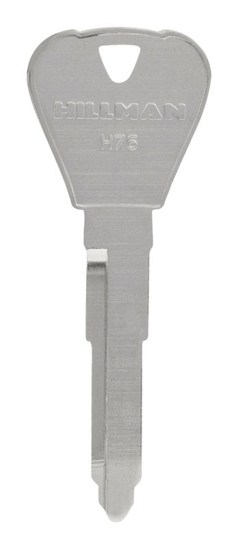 HILLMAN Traditional Key Automotive Key Blank Double For Ford Silver (Pack of 10)