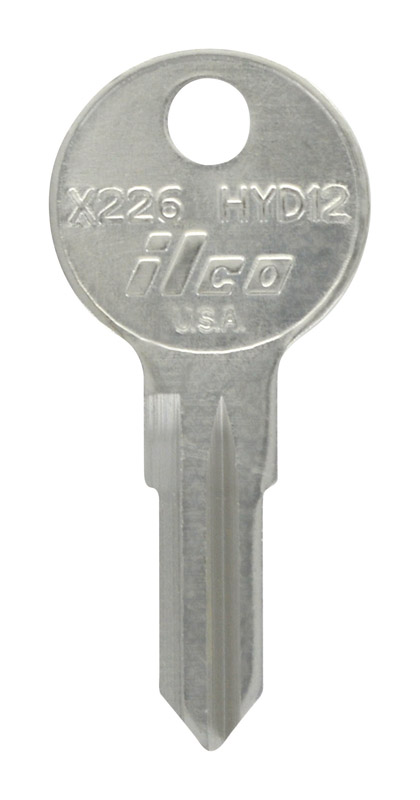 HILLMAN Traditional Key House/Office Universal Key Blank Double Silver (Pack of 10)