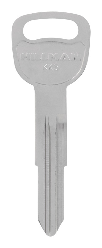 HILLMAN Traditional Key Automotive Key Blank Double For Kia Silver (Pack of 10)