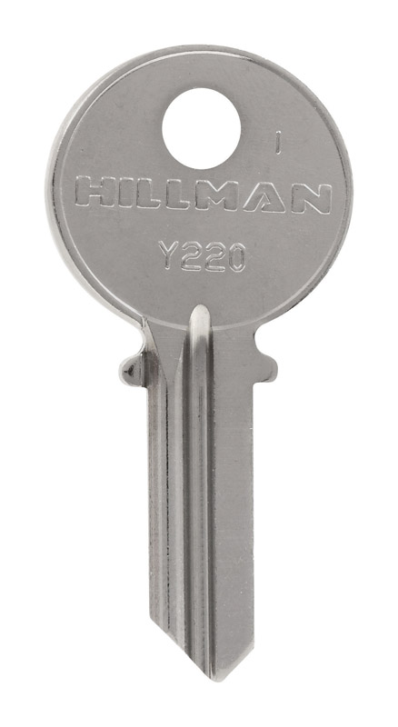 HILLMAN Traditional Key House/Office Universal Key Blank Single (Pack of 10)