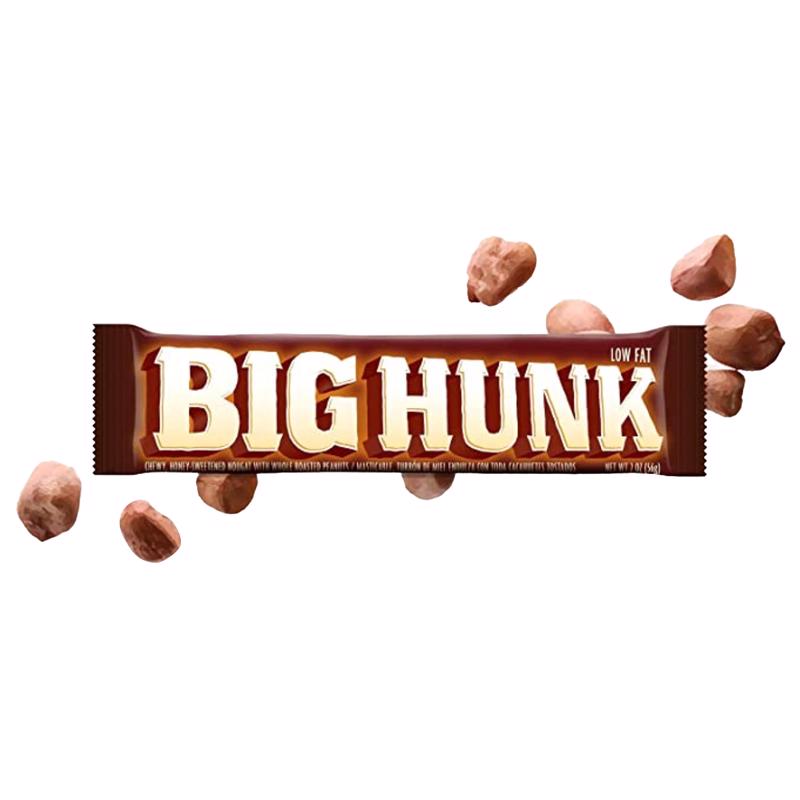 Annabelle's Big Hunk Whole Roasted Peanuts Candy Bar 1.8 oz (Pack of 24)