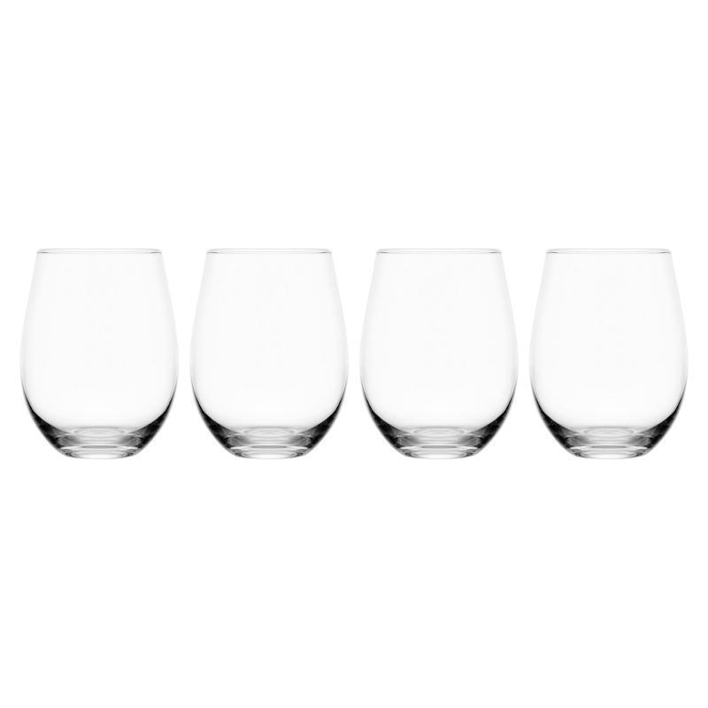 Lifetime Brands Mikasa 18 oz Clear Glass Lana Stemless Wine Glass