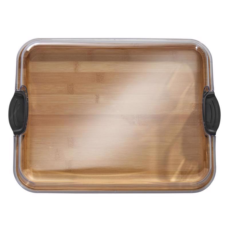 Lifetime Brands 14 in. L X 11 in. W Bamboo Cutting Board & Serve Tray (Pack of 2)