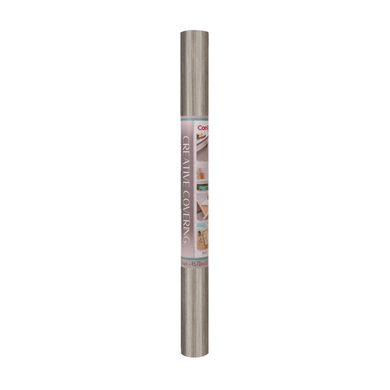 Con-Tact 9 ft. L X 18 in. W Gray Shelf Liner