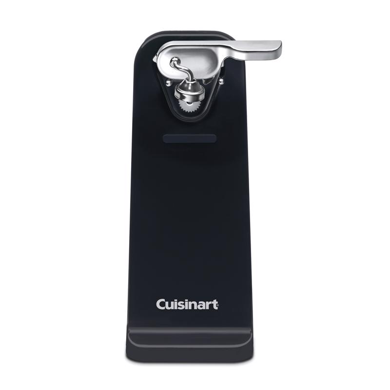 Cuisinart Gloss Black Electric Can Opener Magnetic Lid Holder
