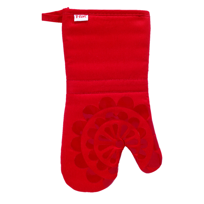 T-Fal Red Medallion Cotton Oven Mitt (Pack of 6)
