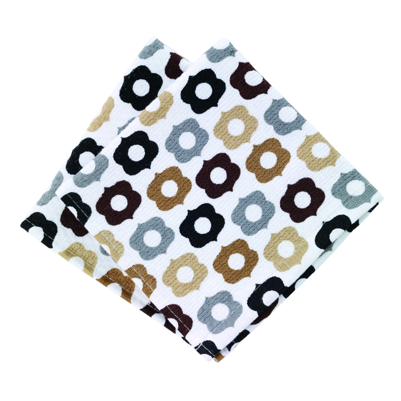 T-Fal Multicolored Cotton Bulb Dish Cloth 2 pk (Pack of 3)