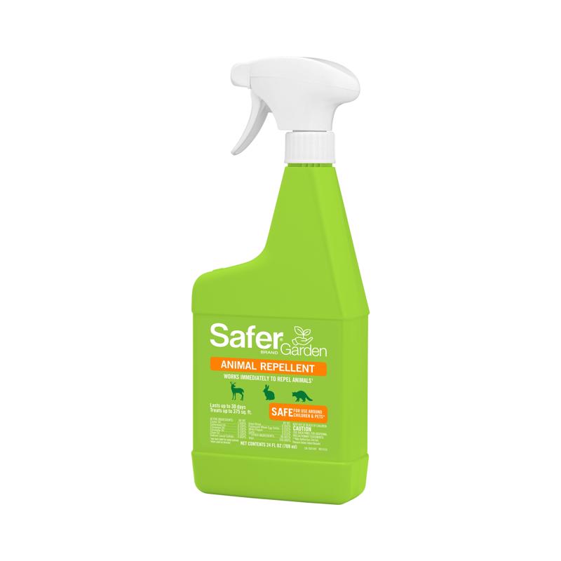 Safer Brand Critter Ridder Animal Repellent Spray For Most Animal Types 24 oz (Pack of 6)