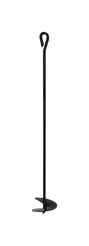 Tie Down Engineering 1/2 in. D X 30 in. L Steel Oval Head Anchor Eye with Auger 1 pk