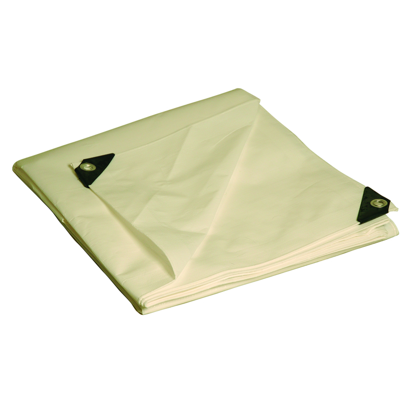 Foremost Dry Top 10 ft. W X 12 ft. L Heavy Duty Polyethylene Tarp White