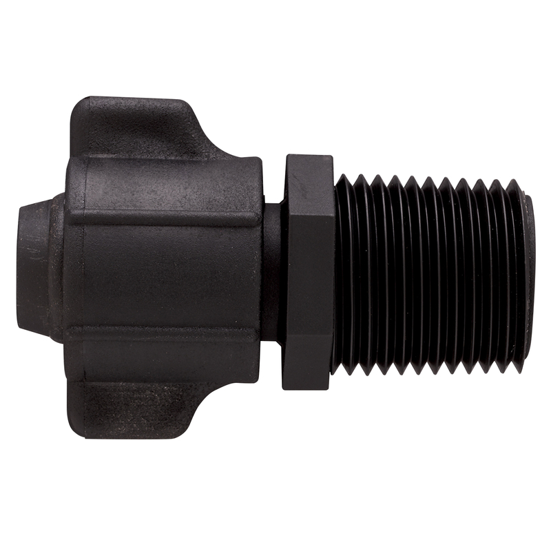 Orbit 1/2 in. Drip Irrigation Adapter 1 pk (Pack of 15)