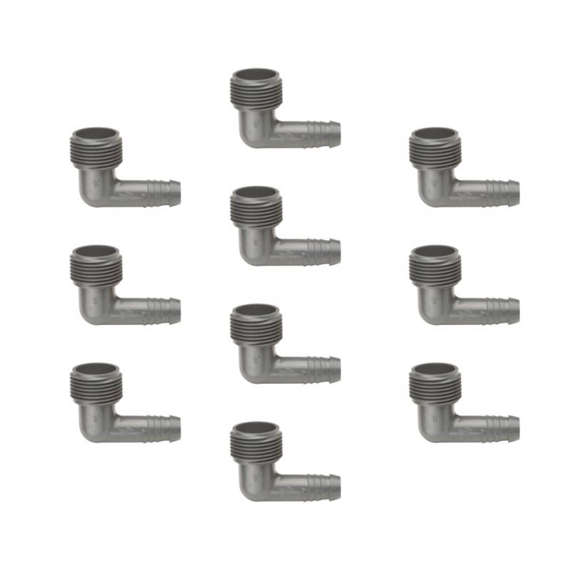Rain Bird 3/4 in. Male Drip Irrigation Elbow 10 pk