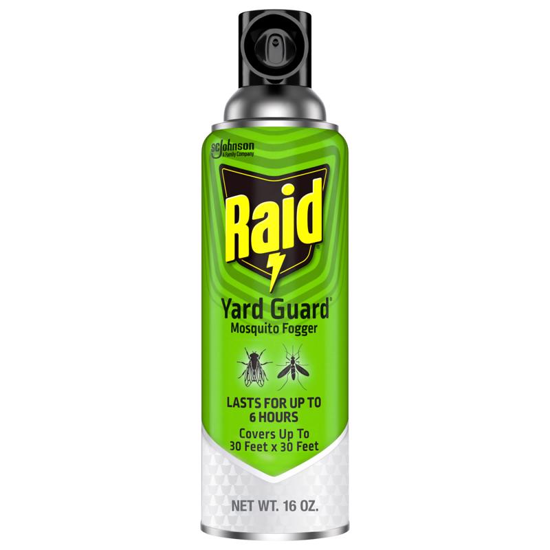 Raid Yard Guard Insect Killer Aerosol 16 oz (Pack of 12)