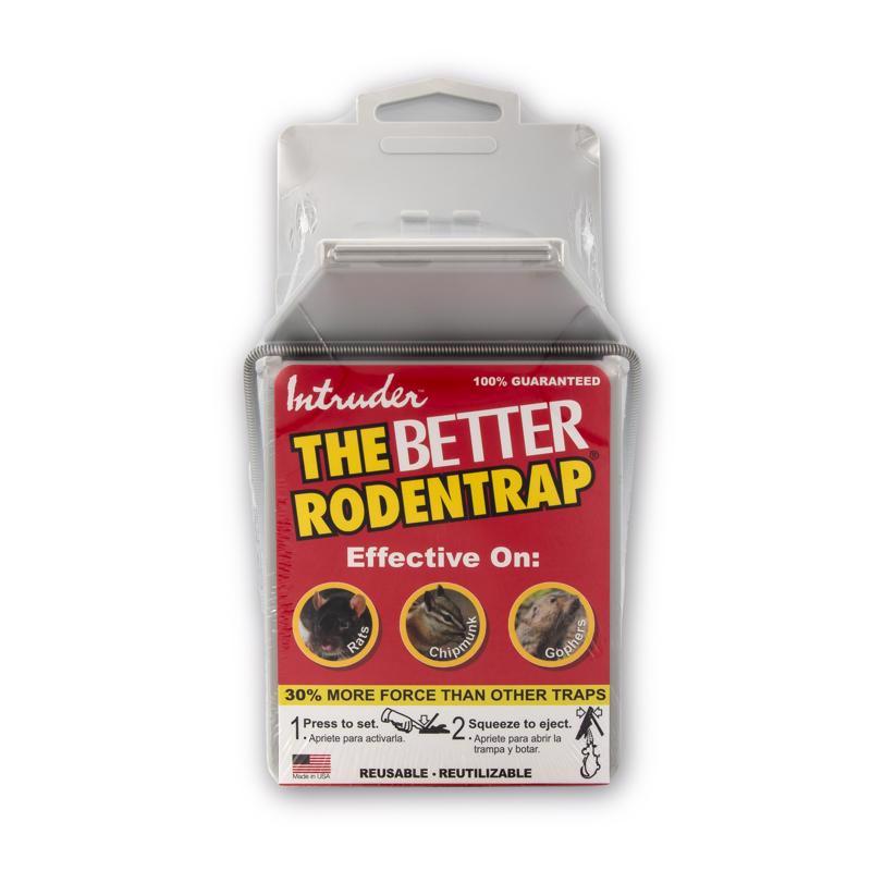 Intruder The Better Rodentrap Large Snap Trap For Rodents 1 pk (Pack of 6)