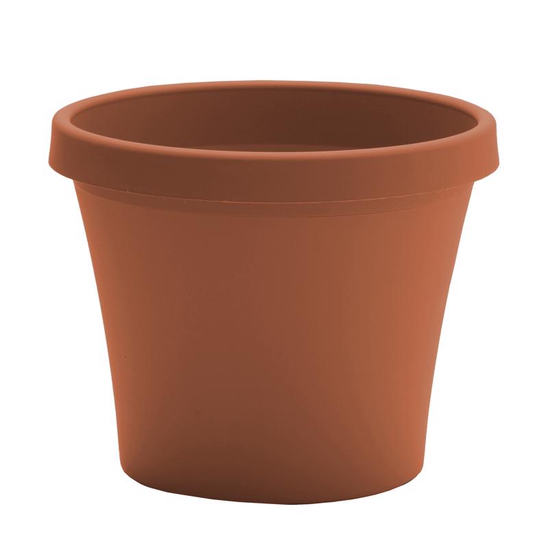 Bloem Terra 10.75 in. H X 9 in. W X 13 in. D Resin Traditional Planter Terra Cotta