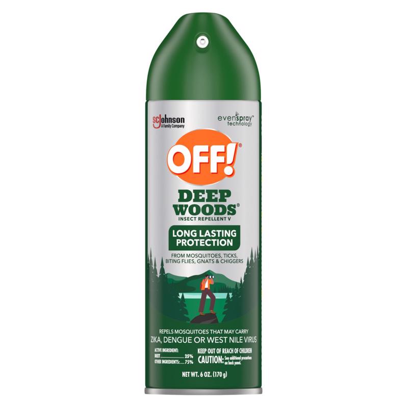 OFF! Deep Woods Insect Repellent Liquid For Biting Insects 6 oz (Pack of 12)