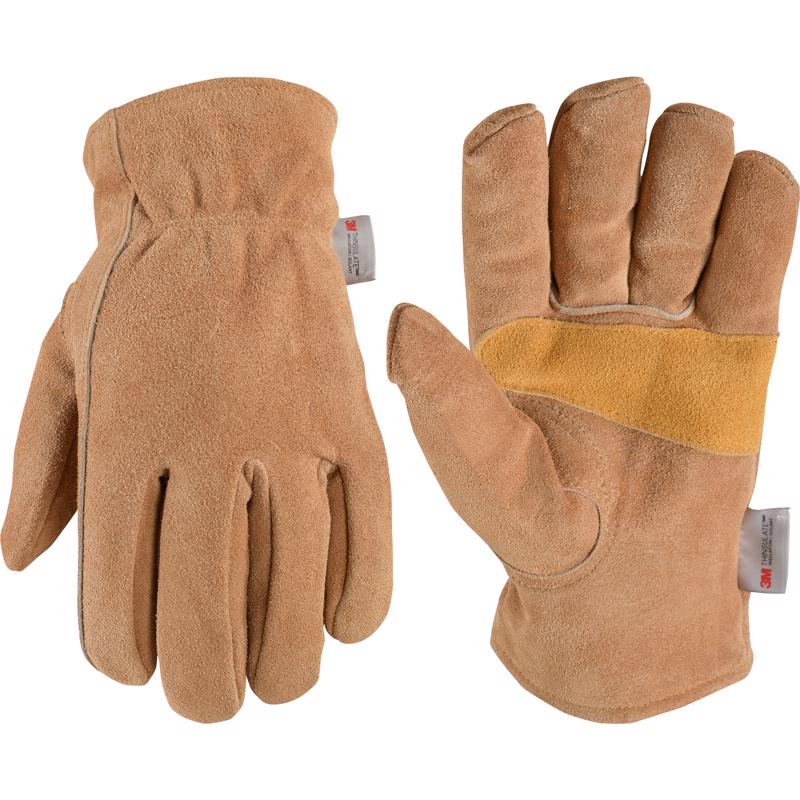 Wells Lamont Men's Outdoor Gloves Brown M 1 pk (Pack of 3)