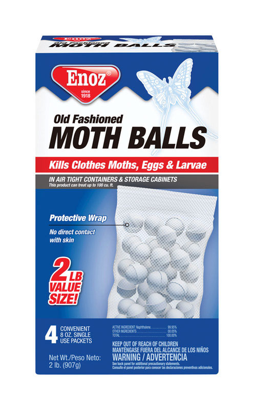 Enoz Moth Balls 32 oz (Pack of 12)