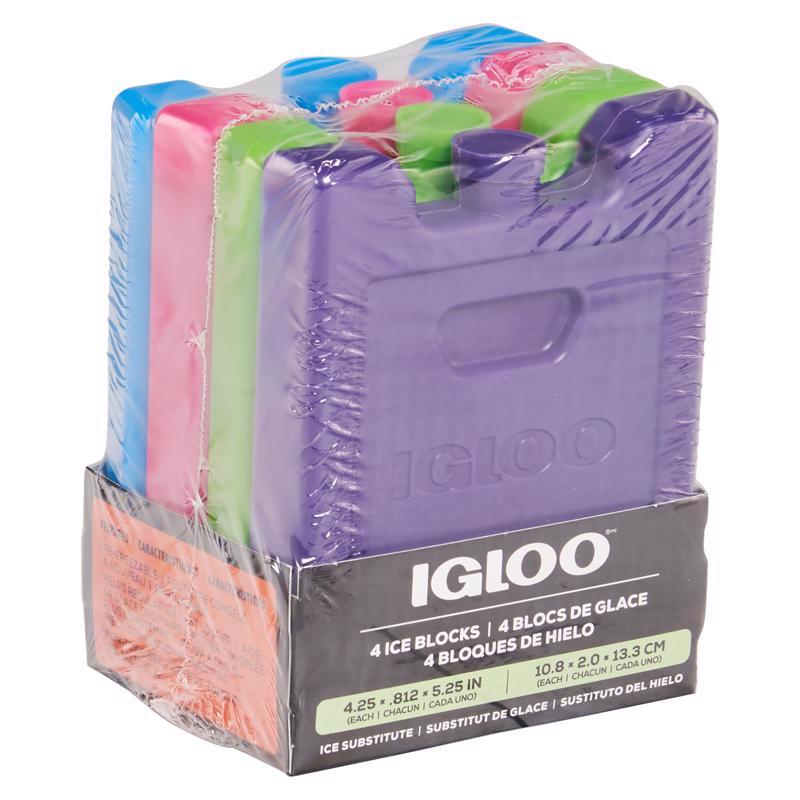 Igloo Ice Pack Assorted 1 pk (Pack of 4)