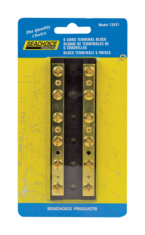 Seachoice Terminal Block Brass