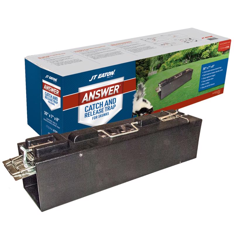 JT Eaton Answer Medium Live Catch Animal Trap For Skunks 1 pk