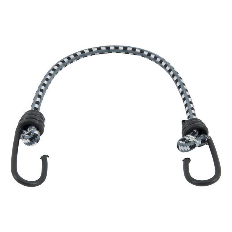 Keeper Black/White Bungee Cord 18 in. L X 0.315 in. 1 pk (Pack of 10)