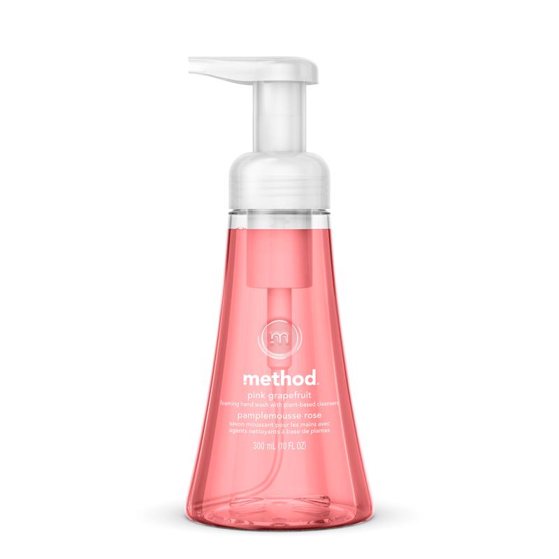 Method Pink Grapefruit Scent Foam Hand Wash 10 oz (Pack of 6)