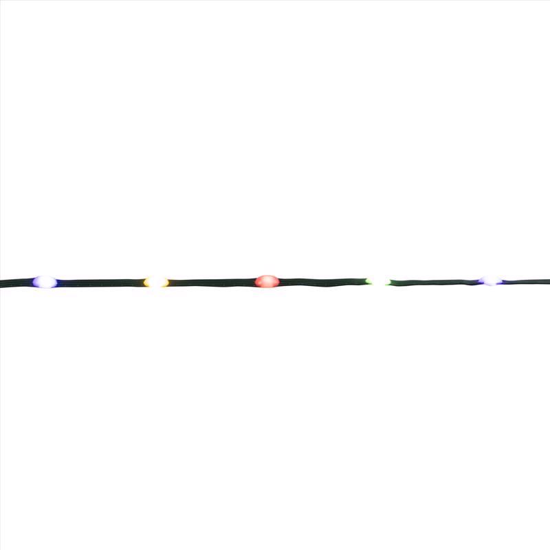 Celebrations Platinum LED Micro Multicolored 200 ct String Christmas Lights 33 ft.