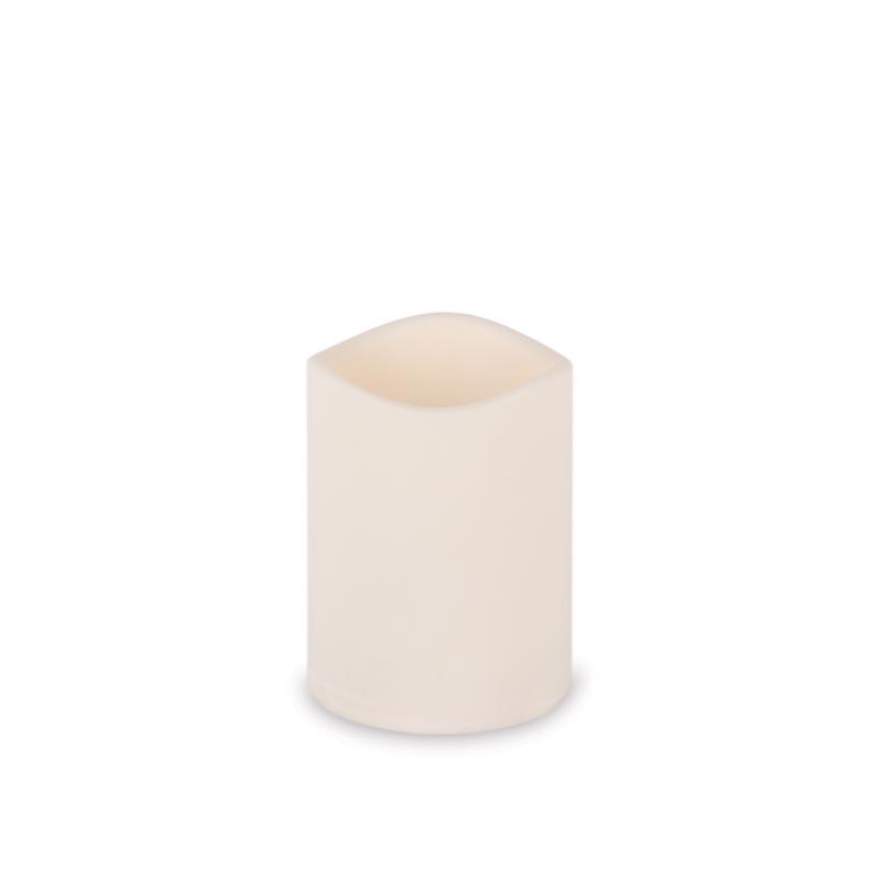 Gerson Everlasting Glow Bisque No Scent LED Flameless Flickering Candle (Pack of 4)