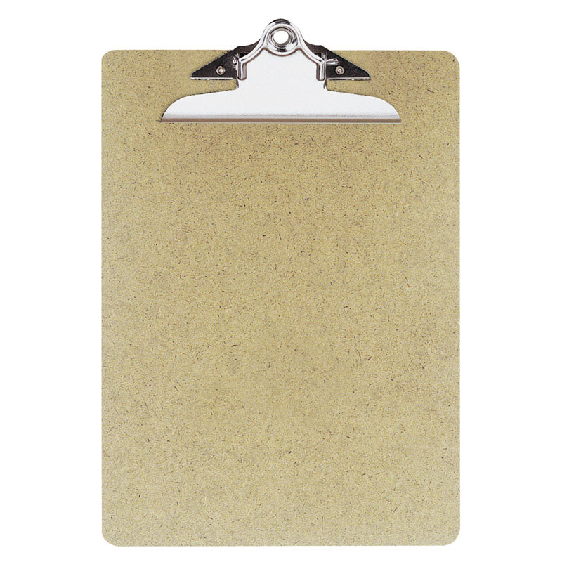 Officemate Letter Size Wood Clipboard