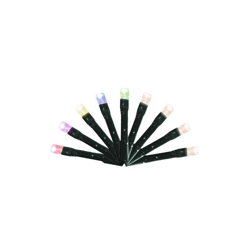 Celebrations LED Rice Cluster Multicolored/Warm White 200 ct Christmas Lights 7 ft.