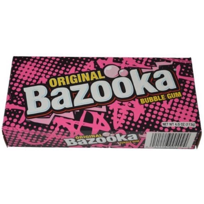 Bazooka Original Chewing Gum 10 pc (Pack of 12)
