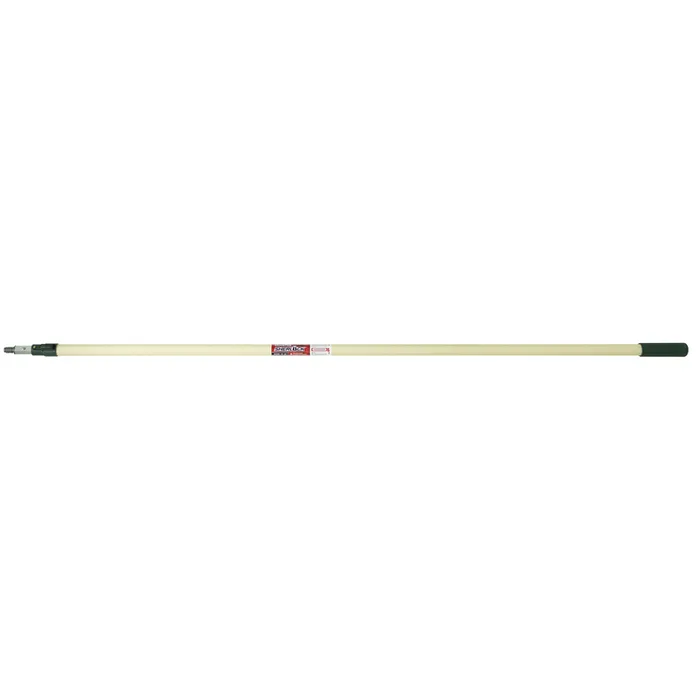Wooster Sherlock Telescoping 12 ft. L X 1.86 in. D Aluminum/Fiberglass Extension Pole Beige/Green