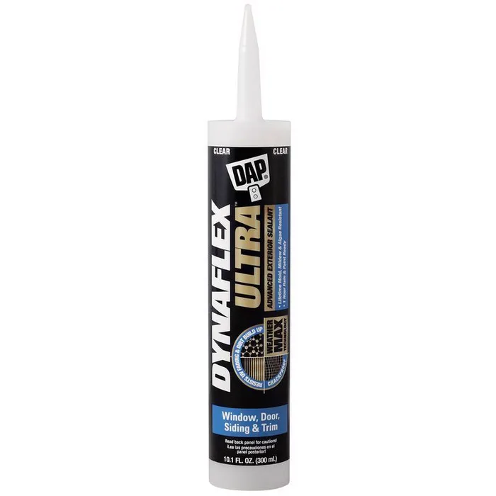 DAP DynaFlex Ultra Clear Acrylic Urethane All Purpose Sealant 10.1 oz (Pack of 12)