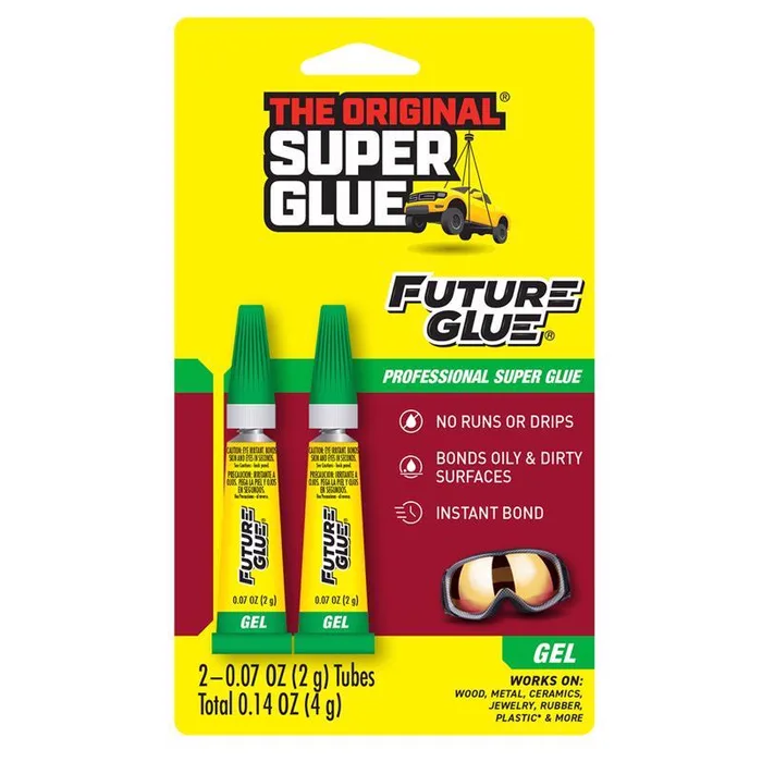 The Original Super Glue Future Glue Super Strength Clear All Purpose Super Glue 2 pk (Pack of 12)
