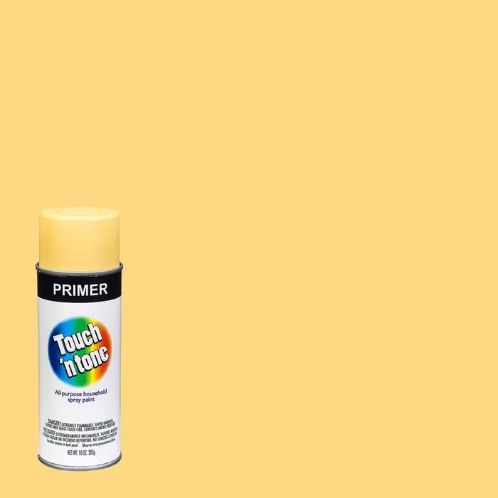 Rust-Oleum Touch n Tone Gloss Canary Yellow Spray Paint 10 oz (Pack of 6)