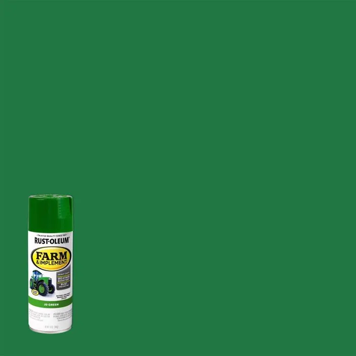 Rust-Oleum Specialty Indoor and Outdoor Gloss John Deere Green Farm & Implement 12 oz (Pack of 6)