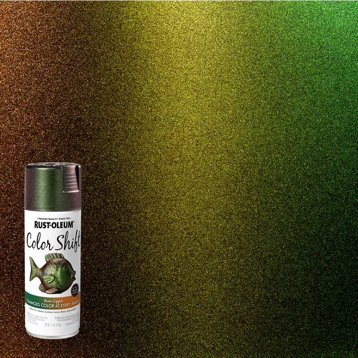 Rust-Oleum Color Shift Gloss Green Copper Spray Paint 11 oz (Pack of 4)
