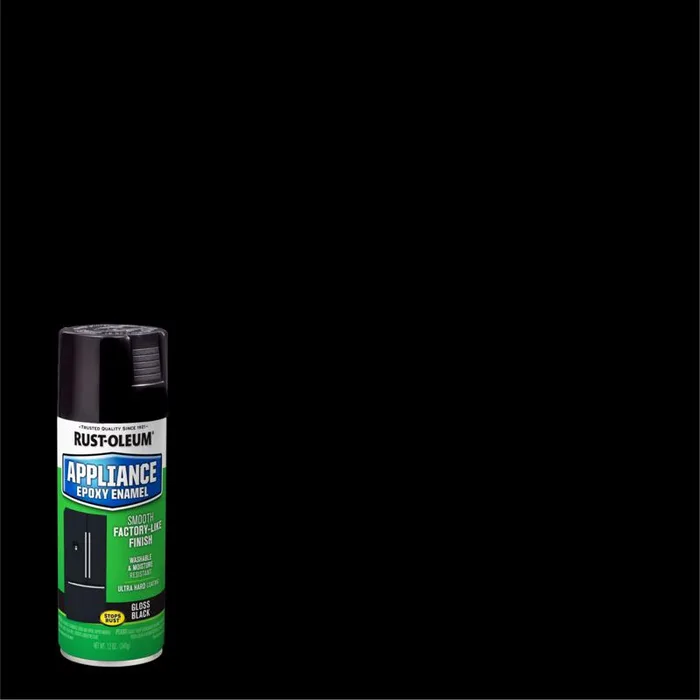 Rust-Oleum Specialty Gloss Black Oil-Based Appliance Epoxy 12 oz (Pack of 6)