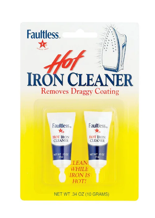 Faultless Hot Iron Cleaner 0.17 oz Liquid (Pack of 12)