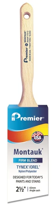 Premier Montauk 2-1/2 in. Firm Angle Sash Paint Brush (Pack of 6)
