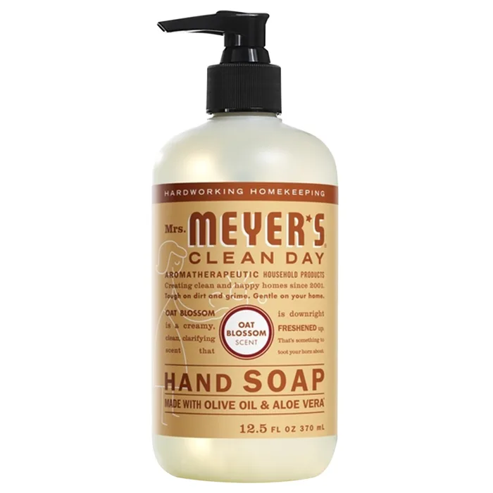 Mrs. Meyer's Clean Day Oat Blossom Scent Liquid Hand Soap 12.5 oz (Pack of 6)
