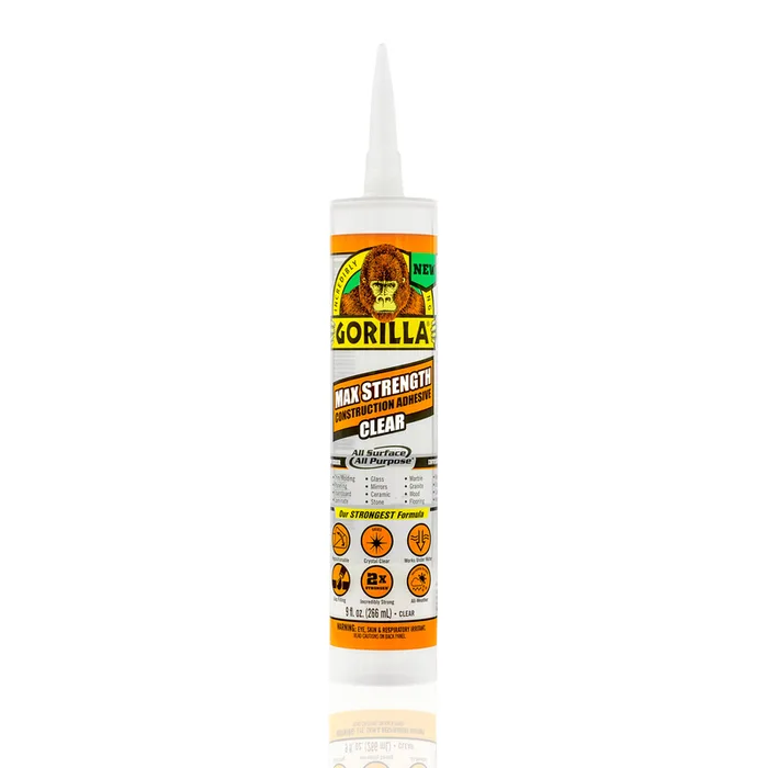 Gorilla Max Strength Construction Adhesive 9 oz (Pack of 12)