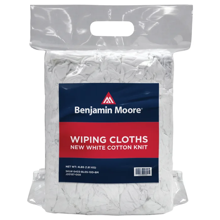 Benjamin Moore Cotton Knit Wiping Rags 4 lb 1 pk (Pack of 10)