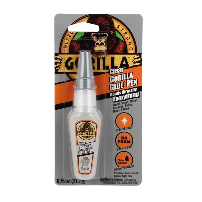 Gorilla Extra Strength Clear Glue Pen 0.75 oz (Pack of 6)
